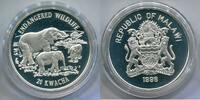 Malawi 20 Kwacha ~ Tiermotiv / Elefanten ~ -