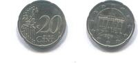 Deutschland, 20 Cent Fehlprägung o.Probe-Kupfer Nickel, -