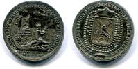 Großbritannien, Zinn Medaille Jacob II.1685-1688, -