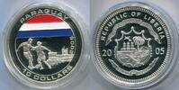 Liberia 10 Dollars ~ Fußball WM - Paraguay ~ -