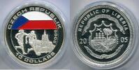 Liberia 10 Dollars ~ Fußball WM - Tschechien ~ -