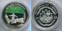 Liberia 10 Dollars ~ Fußball WM - Saudi Arabien ~ -