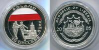 Liberia 10 Dollars ~ Fußball WM - Polen ~ -