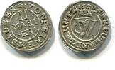 Braunschweig-Calenberg-Hannover, 2 Mariengroschen Georg Wilhelm 1648-1665, -