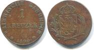 Bayern, 1 Kreuzer Maximilian I.Joseph 1806-1825, -