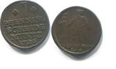 Braunschweig-Calenberg-Hannover, 1 Pfennig Georg I.1714-1727, -