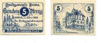 Th&uuml;ringen 5 Pfg. 1.7.1920 Auma, unz 5.78 US$  +  92.50 US$ shipping