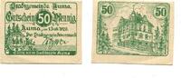 Th&uuml;ringen 50 Pfg. 1.7.1920 Auma, unz 11.56 US$  +  92.50 US$ shipping