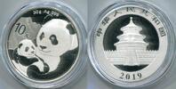 China 10 Yuan 2019 ~ Panda ~ stgl 115.62 US$  +  92.50 US$ shipping