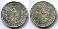USA 1 Dollar 1890 ~ Morgan Dollar ~ vz+ 858.25 元  ＋  93.63 元 运费