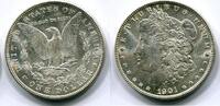 USA 1 Dollar 1901 o ~ Morgan Dollar ~ vz+ 936.27 元  ＋  93.63 元 运费