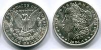 USA 1 Dollar 1904 o ~ Morgan Dollar ~ vz-st 858.25 元  ＋  93.63 元 运费