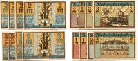 Oberschlesien 2x50 Pfg. 2x1 Mark, 2x2 Mark, 2x3 Mark, Klodnitz-Oderhafen, Klodnica, -