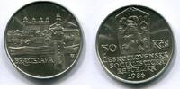 Tschechoslowakei 50 Korun / 50 Kronen ~ Bratislava ~ -