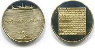 Deutschland, Gold Medaille zur Erinnerung an die Bergung des Goldes des Kreuzers-Edinburg, -