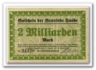 Deutschland 2 Mrd. Mark ~ Hamburg / Sande - Gemeindevorstand ~ -