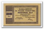 Deutschland 500.000 Mark ~ Hamburg / Tonndorf Lohe - Gemeinde ~ -