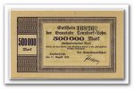 Deutschland 500.000 Mark ~ Hamburg / Tonndorf Lohe - Gemeinde ~ -