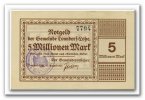 Deutschland 5 Mio. Mark ~ Hamburg / Tonndorf Lohe - Gemeinde ~ -