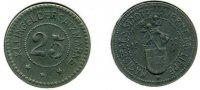 Deutschland 25 Pfennig, ~ Stadt Werne ~ -