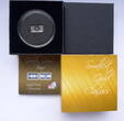Kongo 100 CD-Francs 2020 Smallest Gold classics -Goldene Edelsteinbarren-Santa Maria Aquamarine-0,5g Gold Proof