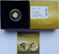 Kongo 100 Francs CFA 2020 Smallest Gold classics - Golden animals - The Possum - Das Opossum - Proof