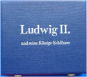 Deutschland Bayern 4 x Silbermedaillen König Ludwig und seine Schlösser EF angelaufen