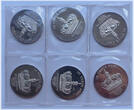 Königreich Bayern 6 Medaillen 1806-1918 Bayrische Könige UNC-