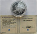 Medaille mit Inlay 2002 Das Gold Europas - mit Inlay Prägung 50 Lire - Vatikanstadt-Petersdom - Proof, fleckig angelaufen