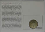 DDR 10 Mark 1990 A Numisbrief - 100 Jahre 1. Mai (1890-1990) - 100. Geburtstag von Willy Richter BU