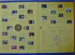 Vatikan 1 Medaille, Briefmarken, Numisbriefe 2003 25 Jahre Papst Johannes Paul II. 1978-2003 UNC