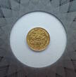 Ruanda 10 FRW 2015 Icons of the World - Sovereign - 1/200 Oz Gold CH UNC in Coincard
