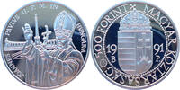 Ungarn 500 Forint Papstbesuch von Papst Johannes Paul II. -