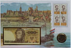 Polen 10 Zloty + 500 Zloty Banknote Numisbrief mit Banknote und Münze - Tadeusz Kosciuszko -