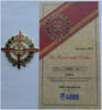 Spanien Göde Medaille Nachprägung St. Ferdinand-Orden - Spanien 1815 - Replik -