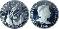 Cook Islands 10 Dollars Olympische Spiele -Von Turin nach Vancouver- -