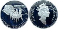 Kanada 1 Dollar 175 Jahre Postkutschendienst -