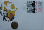 DDR 5 Mark Numisbrief Internationales Anti-Apartheid-Jahr 1978 -