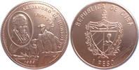 Kuba 1 Peso Cameo von Alexander von Humboldt -