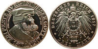 Sachsen 3 Mark 1917 Nachprägung Friedrich der Weise -