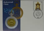DDR 5 Mark Numisbrief - Bedeutende Uhren - Weltzeituhr Berlin Alexanderplatz -