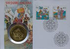 Cook Islands 5 Dollars Numisbrief 500 Jahre Amerika 1492-1992 -