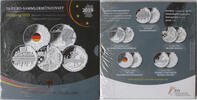 BRD 5 x 20 Euro 20-Euro-Sammlermünzenset - -