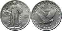 USA Quarter Dollar Standing Liberty Quarter -SELTEN- -