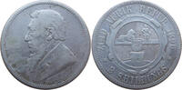 2 Shillings 1896 Südafrika Paul Krüger ss