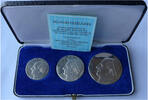 Vatikan 3 Medaillen Set Paulus VI. Pontifex Maximus 1897-1978 -