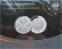 BRD 20 Euro 20-Euro-Sammlermünze - 275 Jahre Gewandhausorchester -