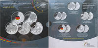 BRD 5 x 20 Euro 20-Euro-Sammlermünzenset - -