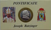 Vatikan Medaille 2 Euro Prova Pontifikat Joseph Ratzingern - Benedikt XVI. - 2005–2013 in coincard -