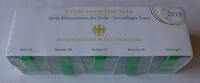 Bundesrepublik Deutschland 5 x 5 Euro Serie Klimazonen der Erde - Gemäßigte Zone - mit grünem Polymerring -